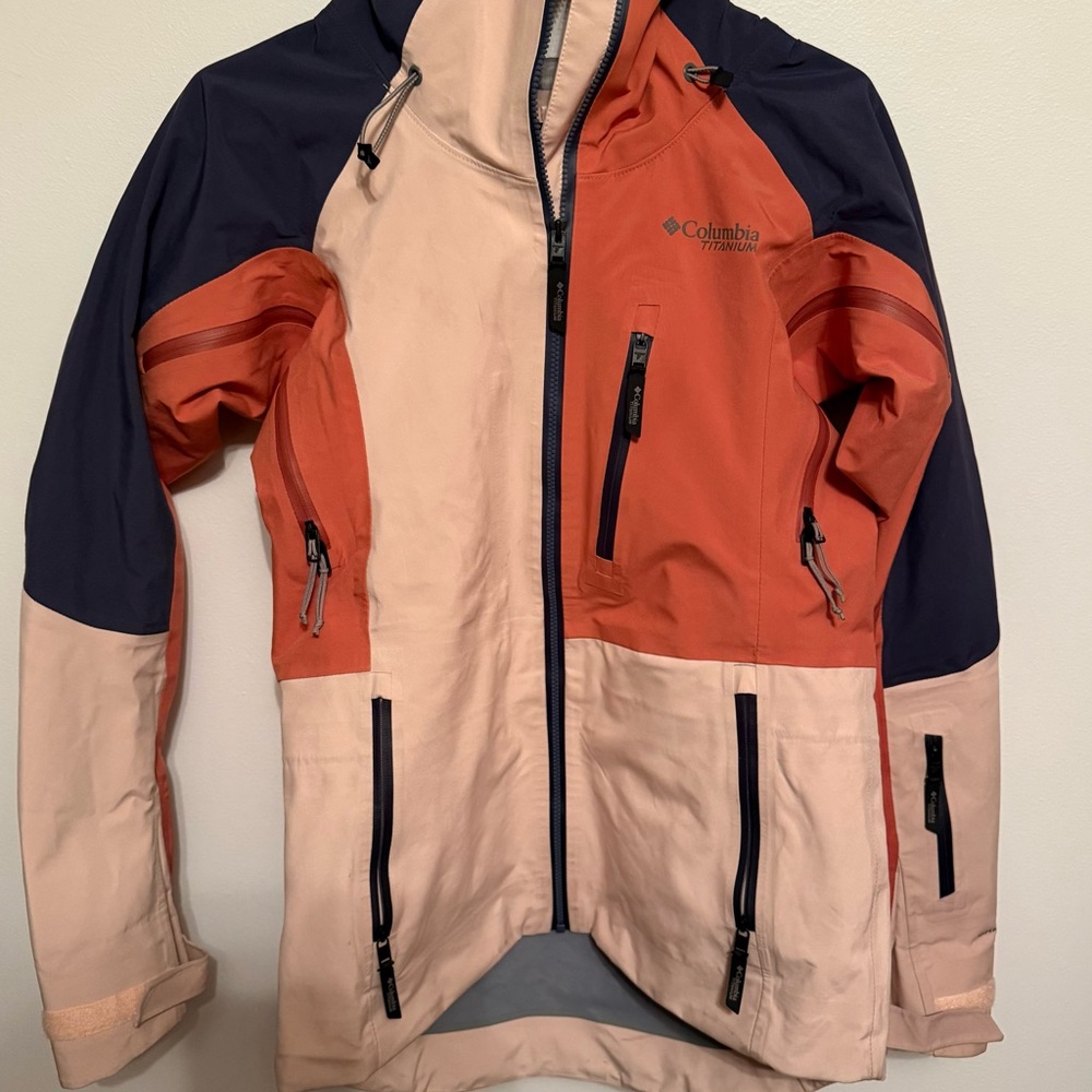 Columbia Blue and Cream Interchange Jacket
